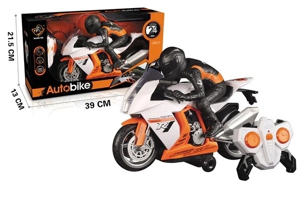 Moto RC pour enfants avec télécommande
