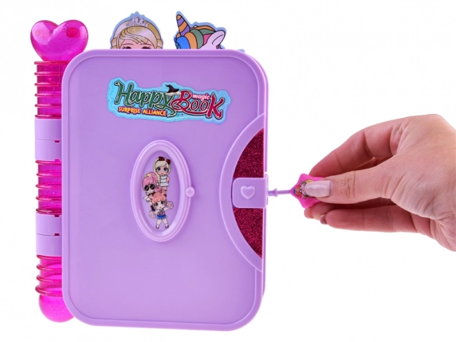 Journal magique secret verrouillable autocollants ZA4706