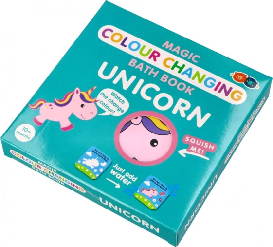 Livre de bain qui change de couleur