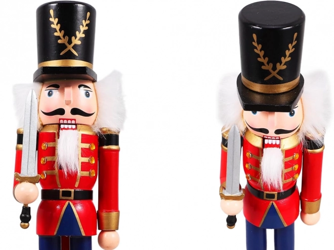 Soldat casse-noisette en bois décoration de Noël