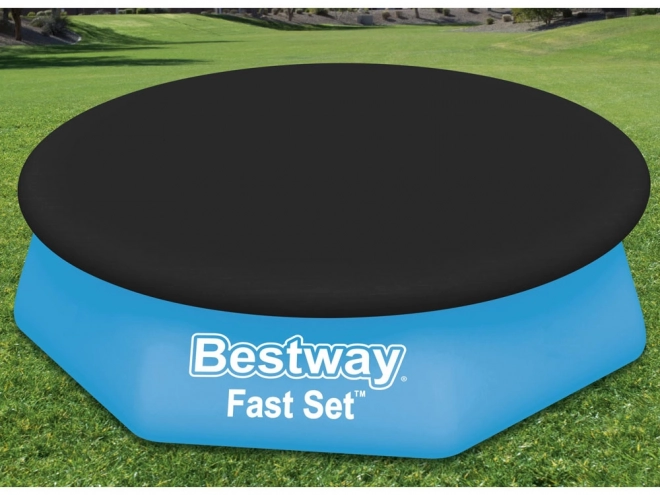 Couverture de piscine avec collerette Bestway