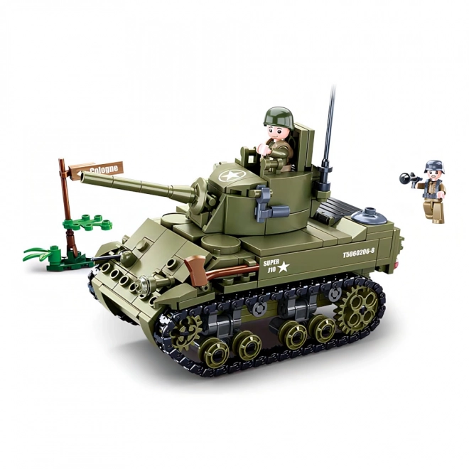 Sluban Armée WW2 M38-B0856 Petit char allié
