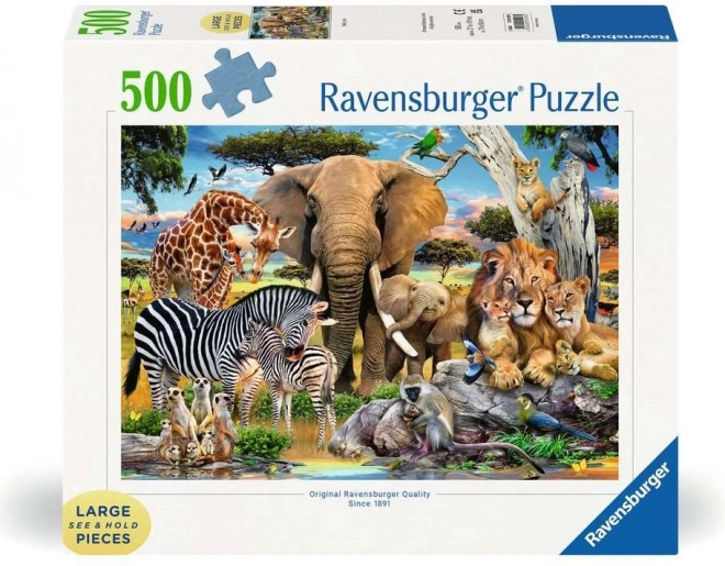 Puzzle RAVENSBURGER Amour maternel XXL 500 pièces
