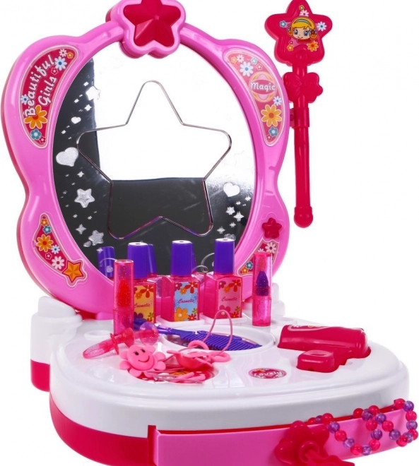 Miroir étoilé lumineux en 3 couleurs