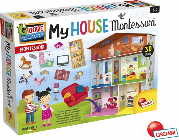 Jeu Montessori Ma maison