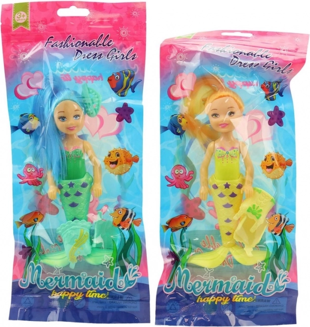 Poupée Sirène avec Accessoires