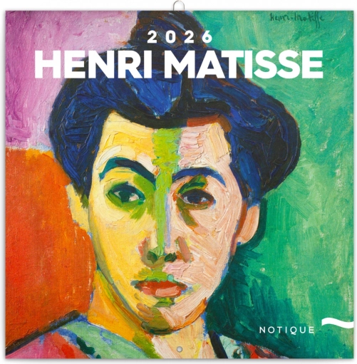 Calendrier de notes Henri Matisse 2026