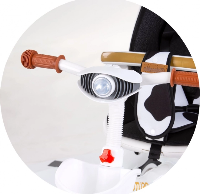 CHIPOLINO Tricycle avec toit Futuro 2-en-1 Cow