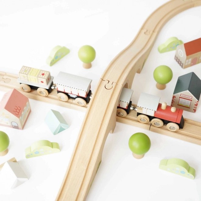 Le Toy Van circuit de train en bois pour enfants