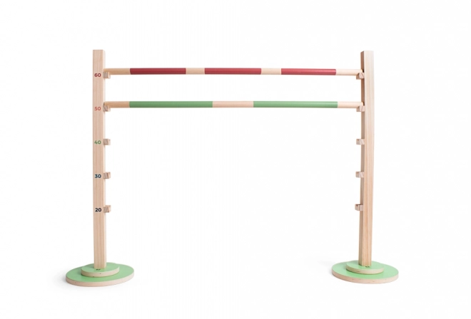 Obstacle athlétique en bois pour l'entraînement aux sauts