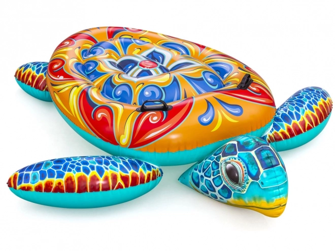 Matelas gonflable Bestway avec poignées Tortue Majolique