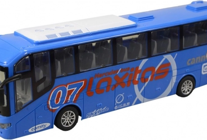 Bus télécommandé avec lumières