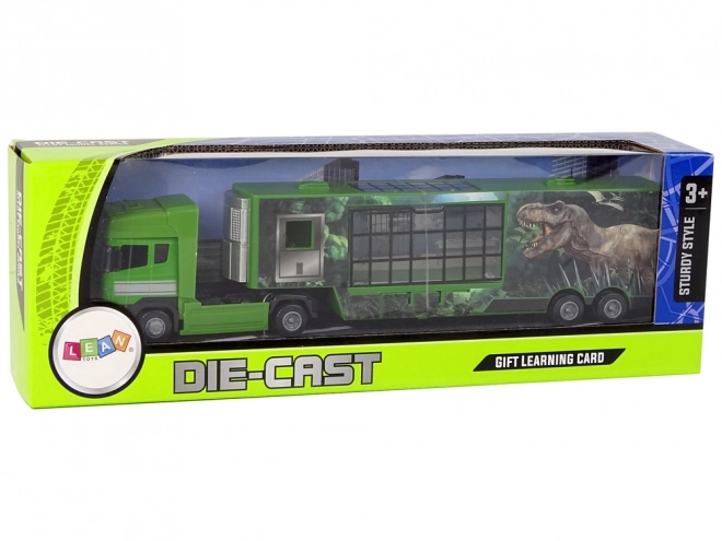 Grand transporteur de dinosaures Auto Metal