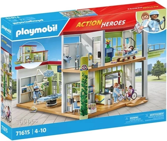 Playmobil héros d’action : Hôpital moderne