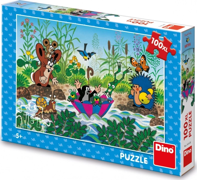 Puzzle de la croisière de Krtek 100 pièces