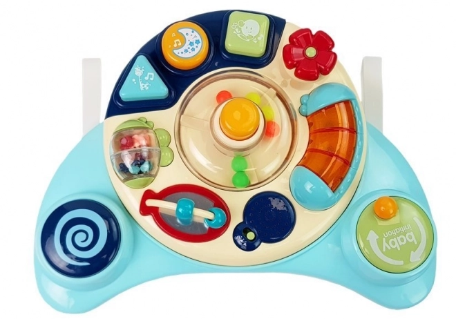 Panneau interactif Jouet musical Sons d'animaux Bleu