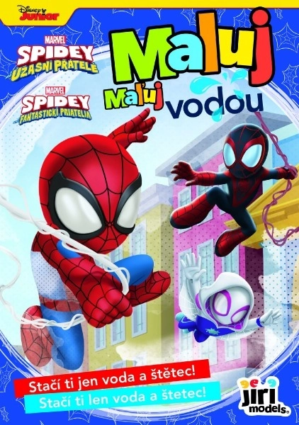 Coloriages Peins avec de l'eau! Spidey