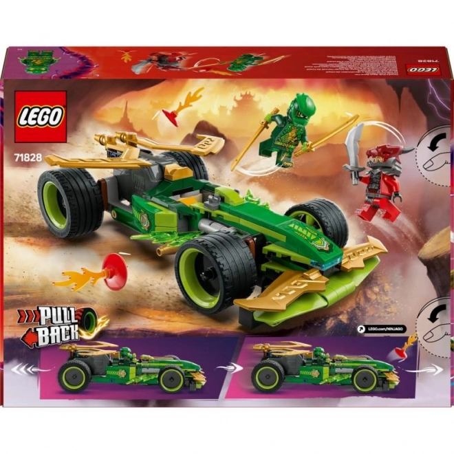 LEGO Ninjago voiture de course de Lloyd avec moteur à rétro-friction