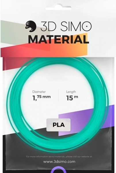 filament fluorescent pour stylos 3D et impression 3D 1,75 mm – lot de 15 m