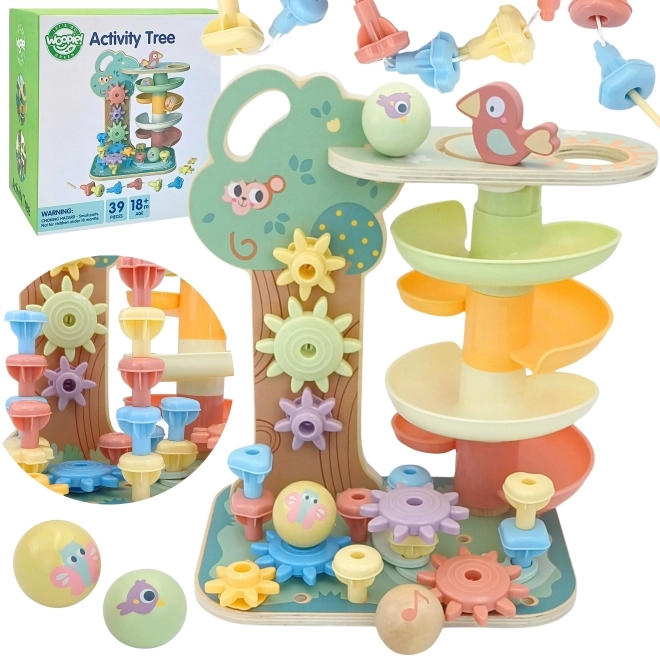 Woopie Green - Arbre Actif Montessori 4en1 FSC