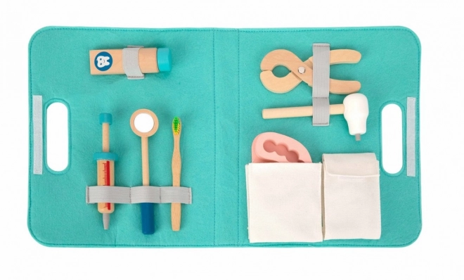 Tooky Toy Ensemble dentaire pour enfants avec sac à dos 19 pcs FSC
