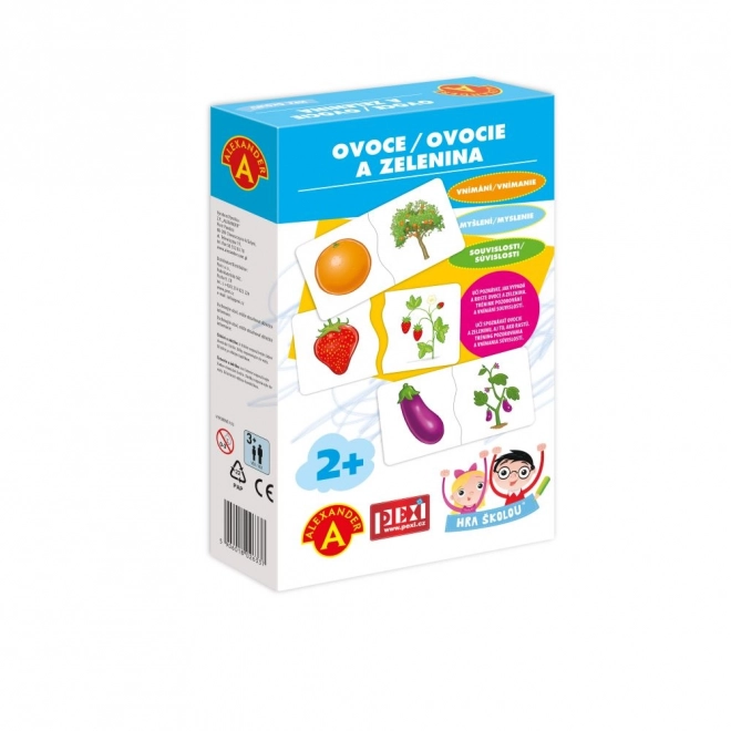Jeu éducatif Fruits et Légumes pour enfants
