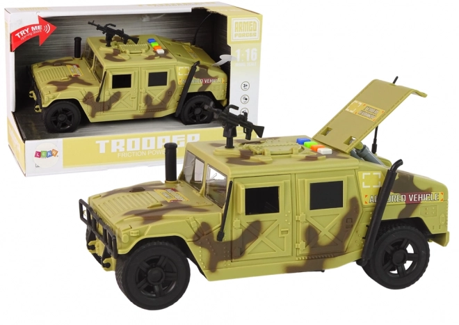 Véhicule Militaire Automatique Traction Friction Bright Moro