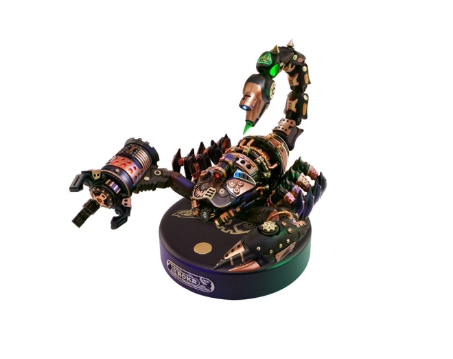 Design steampunk aux détails percutants