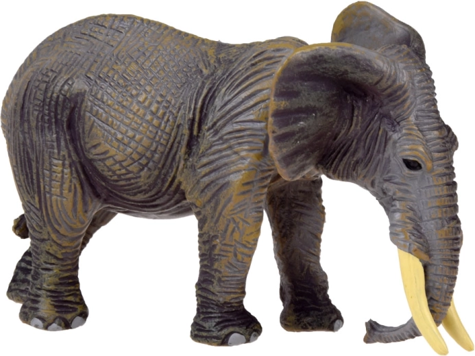 Un éléphant imposant comme élément central de l’ensemble