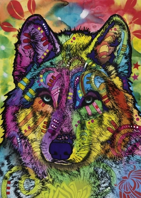 Heye puzzle Jolly Pets âme de loup 1000 pièces