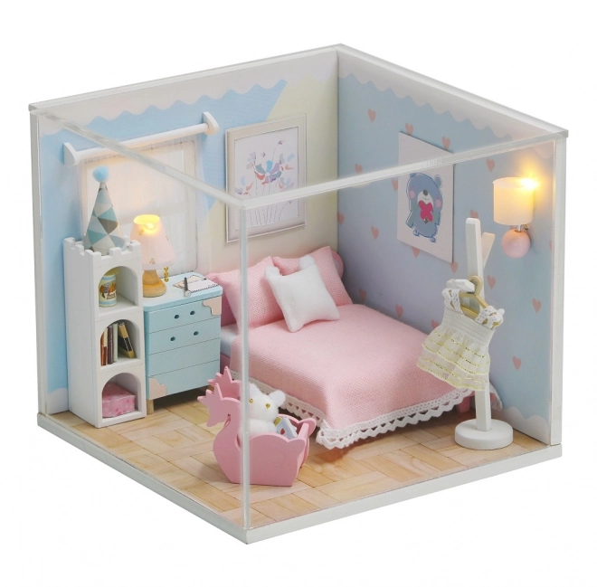 Deux miniatures maison de bain accueillante / Maison du chat Miaou