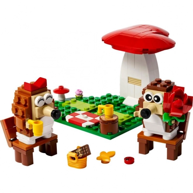 Lego Iconic pique-nique romantique hérisson