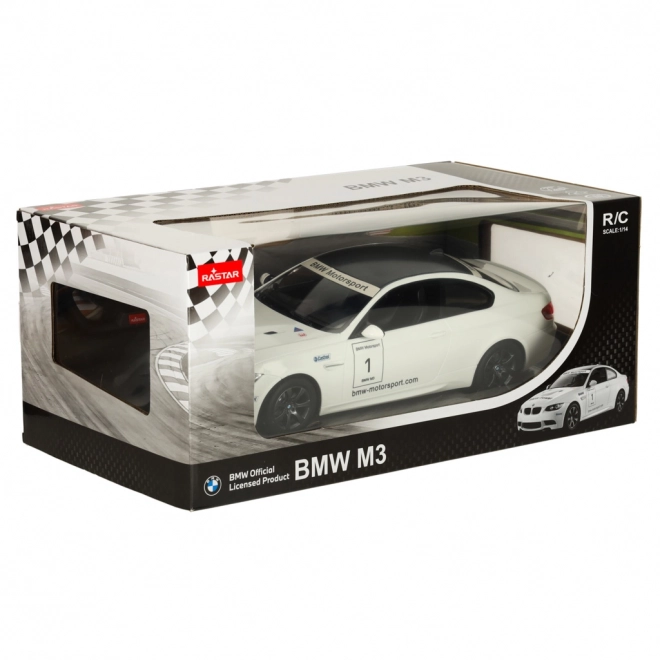 Rastar 48000 BMW M3 1:14 télécommande voiture blanche