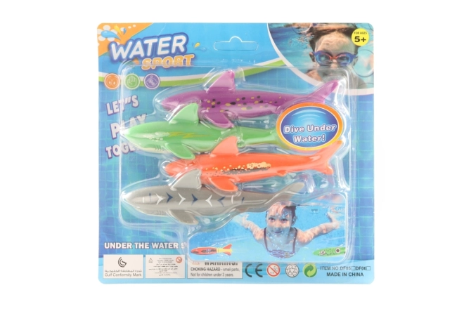 Jouet d'enfants pour la plongée de poissons