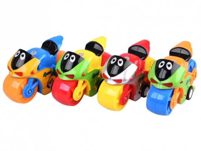 Moto enfant colorée pour s'amuser