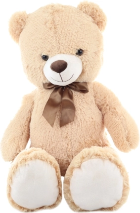 Ours en peluche beige 100 cm