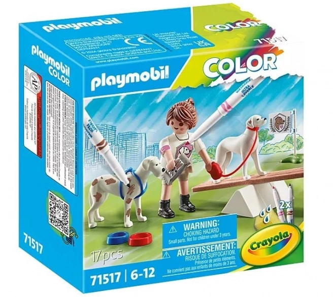 Playmobil Color Entraînement avec des chiens