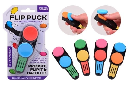 Jouet de réflexe Flip-Puck