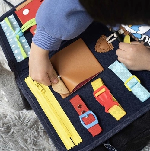 Planche sensorielle de manipulation - trousse éducative