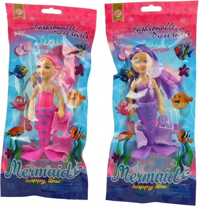 Poupée Sirène avec Accessoires