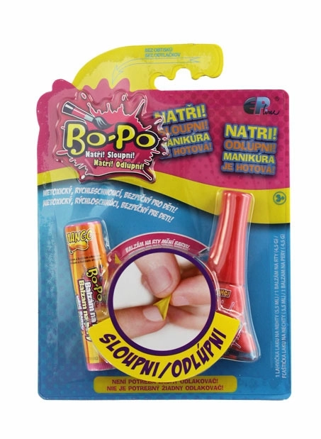 Set de vernis à ongles et baume à lèvres Bo-Po