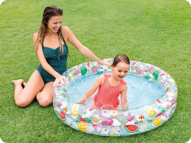 Piscine ronde 122x25cm