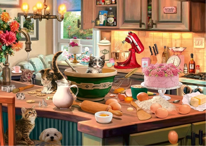 Puzzle Secret SCHMIDT Sur la table de cuisine 1000 pièces