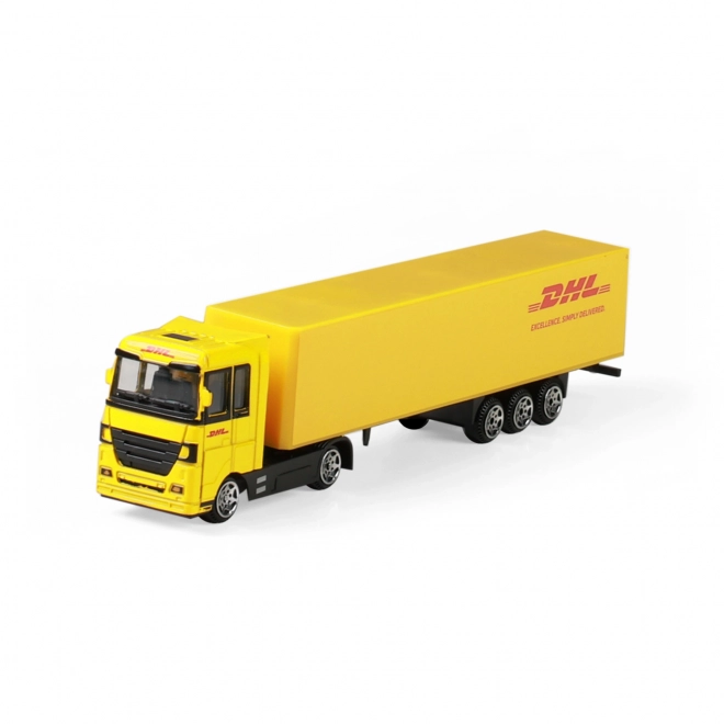 Camion avec remorque DHL 19 cm
