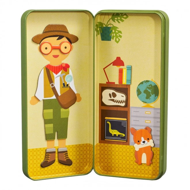 Puzzle magnétique Archéologue pour enfants