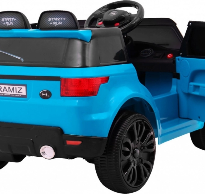 Voiture électrique pour enfants Land Rapid Racer – Bleu
