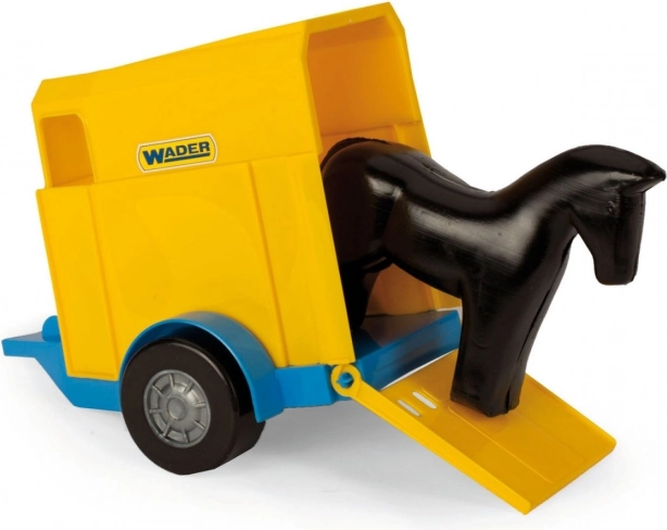 Remorque pour cheval avec rampe