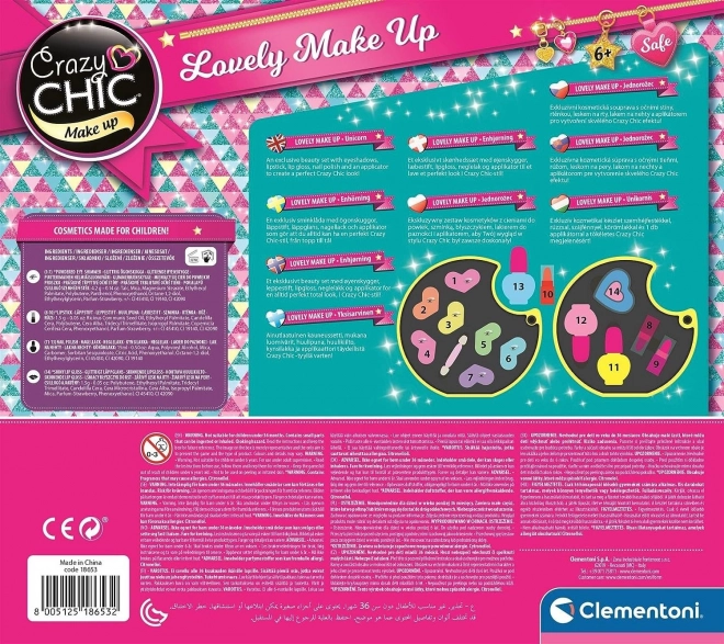 Coffret maquillage Licorne
