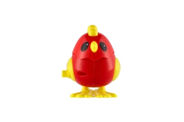Poussin à remonter plastique 7x9cm 2 couleurs 12 pièces en boîte