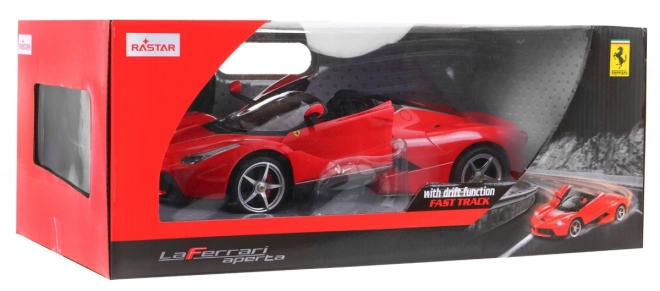 Ferrari LaFerrari Aperta modèle RASTAR 1:14 Voiture télécommandée + Télécommande 2,4 GHz – Rouge
